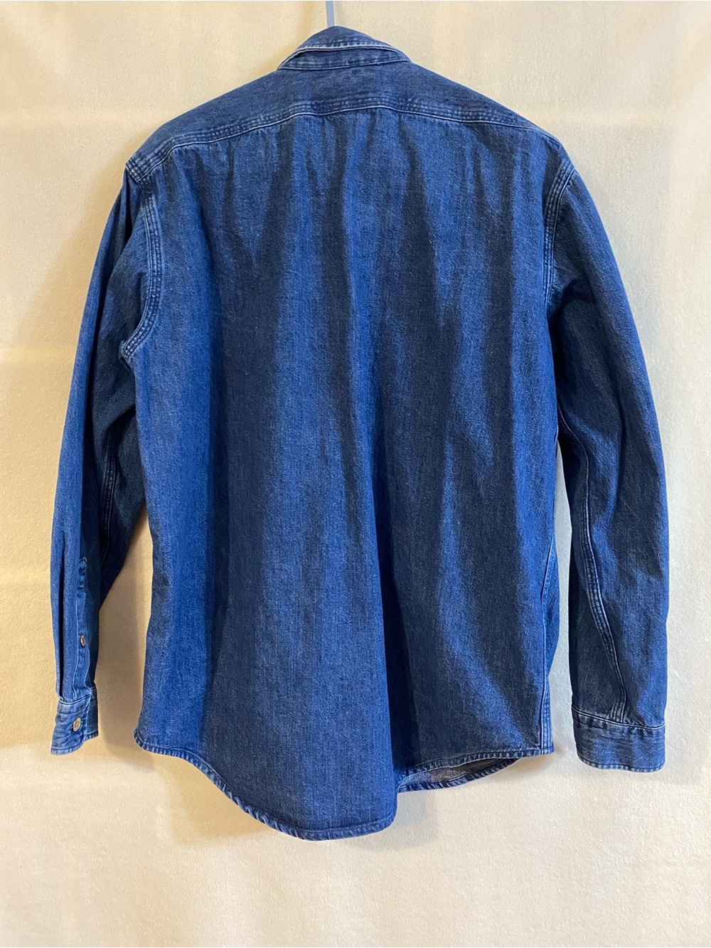 Vintage Polo Ralph Lauren 100% cotton denim button down shirt Made in USA - Picture 2 of 13